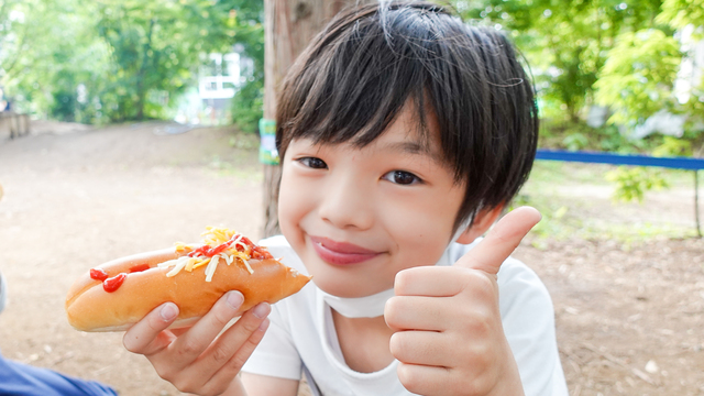 Bonfire Bash Hotdog Party 日々のこと つくばのインターナショナルスクール 英会話スクールはkidscreation キッズクリエーション